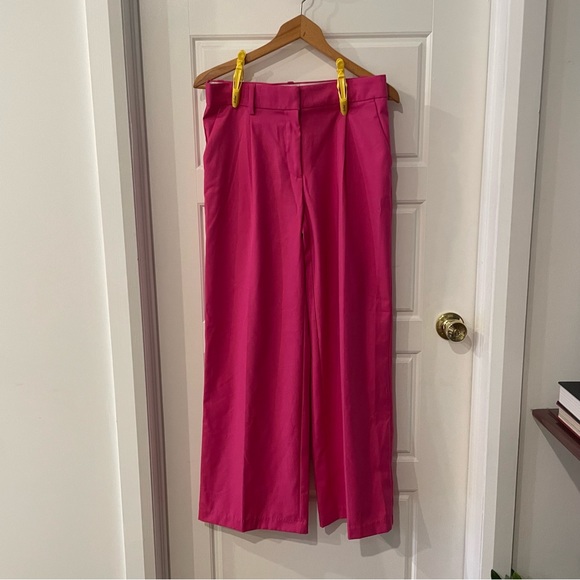 H&M Pink Trousers US Size 28/6 - Picture 1 of 4